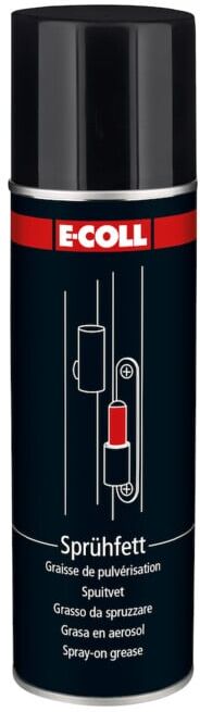 E-COLL Spray graisse 300 ml blanc (4317784348959)