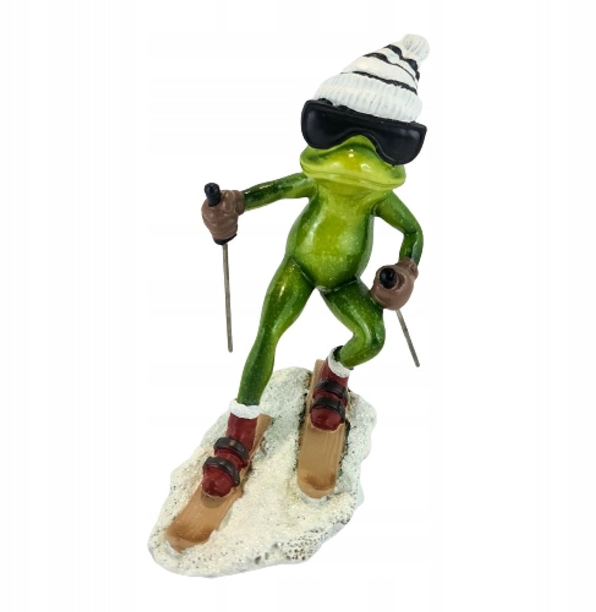 XR Brands Grappig gluurfiguur op ski's voor volwassenen