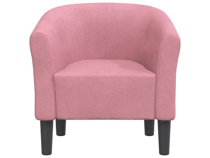 Best2026@Fauteuil cabriolet SHIELDPRO® - maximal: 110 kg - Fauteuil-chaise simple rose velours4266