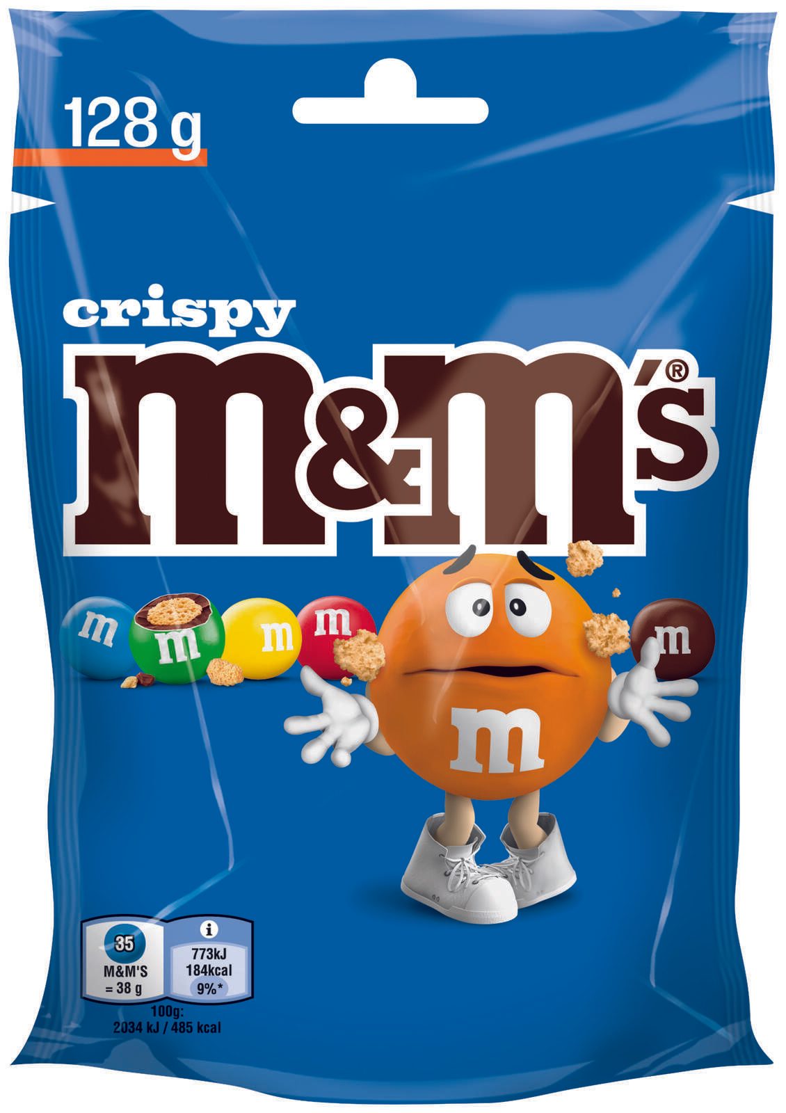 m&m's Crispy Schokobonbons 128,0 g 464209
