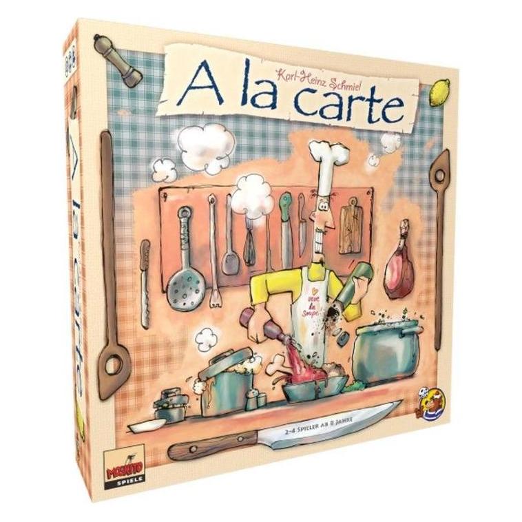 Heidelberger HG101 - A la carte, Figuren-/Kartenspiel, 2-4 Spieler, ab 8 Jahren (DE-Ausgabe) (Deutsch, 2 - 4 Spieler) (HG101)