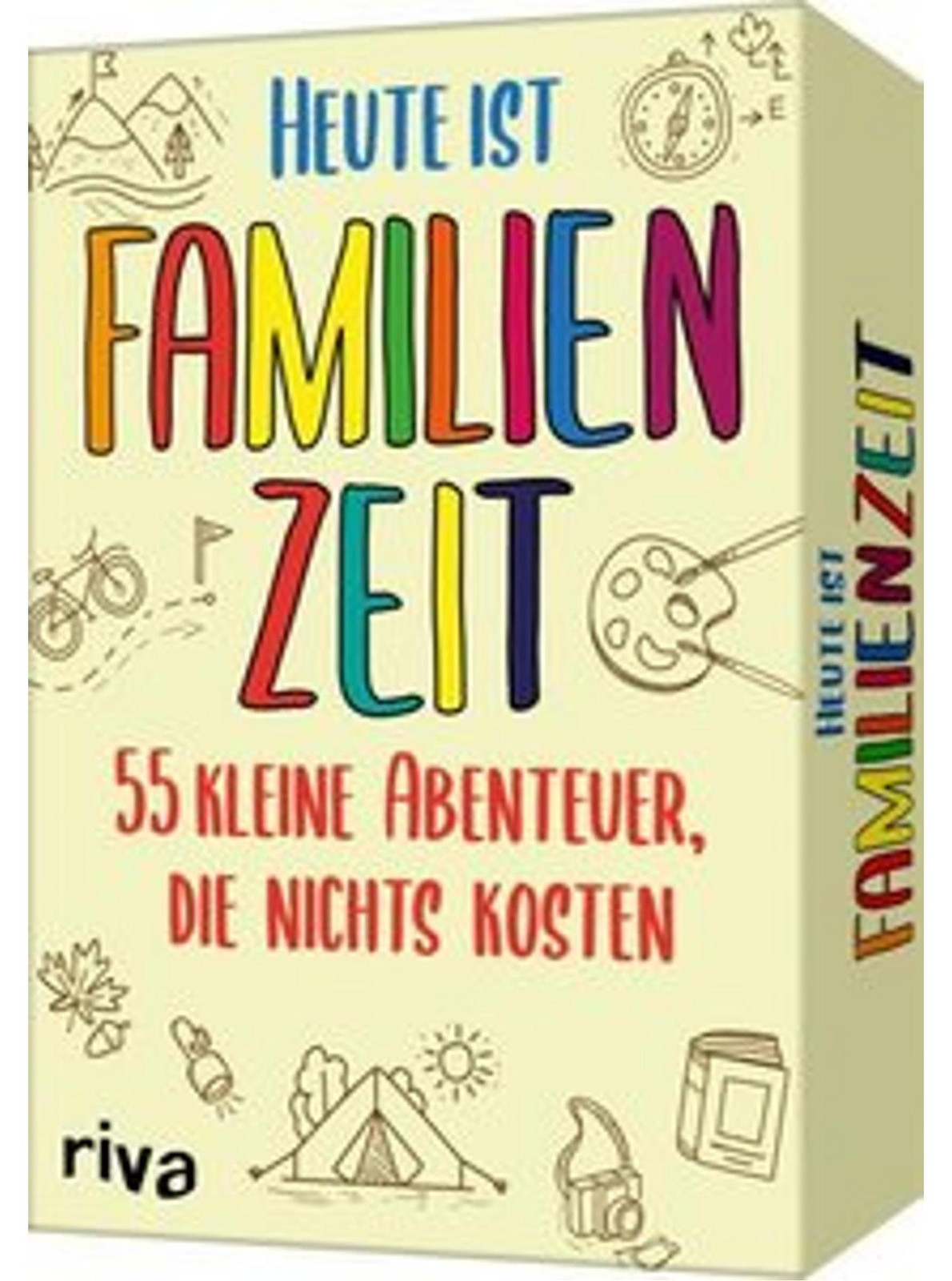 Riva Riva Verlag 55 kleine avonturen die niets kosten - Boek voor gezamenlijke ervaringen voor kinderen vanaf 5 jaar