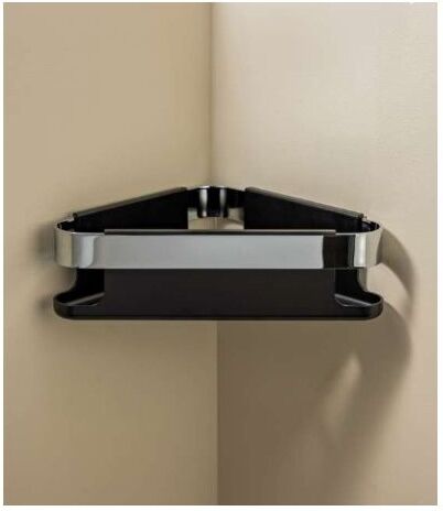 Cosmic Start Eck-Duschkorb WJB269A0050001 215 x 220 x 80 mm, chrom/schwarz