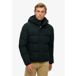 Superdry für Herren. M5011743A Jacke Everest Short Hooded Puffer grün (XXL), Lässig, Polyester