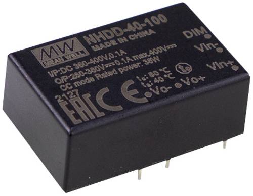 MEAN WELL LED-Trafo 36W 100mA 320 - 360V dimmbar