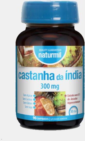 NATURMIL CASTANHA DA INDIA 300mg 90 COMPRIMIDOS