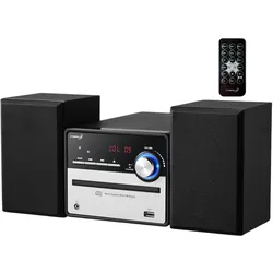 Cyberlux HiFi Musikanlage m. Boxen Stereoanlage USB CD/MP3 FM-Radio