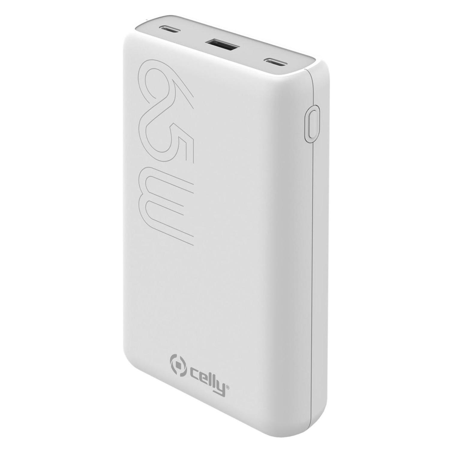Celly PowerBank Pd65w 20000 (20000 mAh, 20 W, 74 Wh) (PBPD65W20000WH)