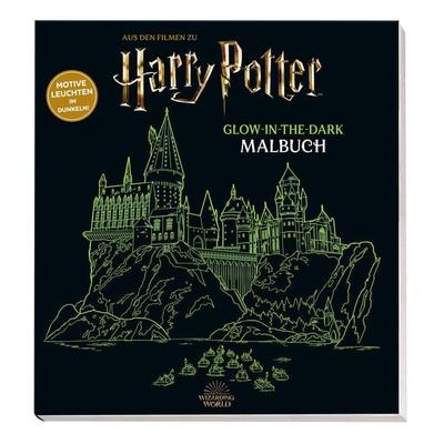 Aus den Filmen zu Harry Potter: Glow-in-the-Dark Malbuch, Taschenbuch von Panini, Panini, 978-3-8332-4206-9