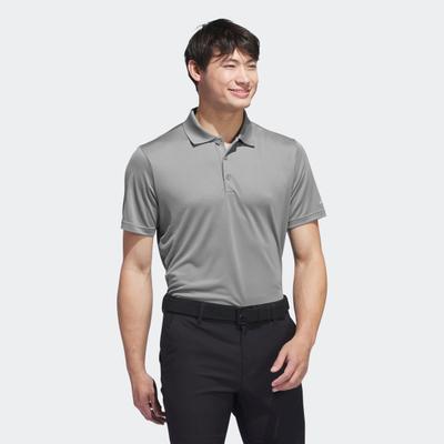 Poloshirt ADIDAS PERFORMANCE "CORE ADIDAS PERFORMANCE PRIMEGREEN", Herren, Gr. XXL, grau (grau three), Obermaterial: 100% Polyester, Shirts