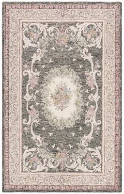 SAFAVIEH Handmade Aubusson Lulie Traditional Oriental Wool Rug