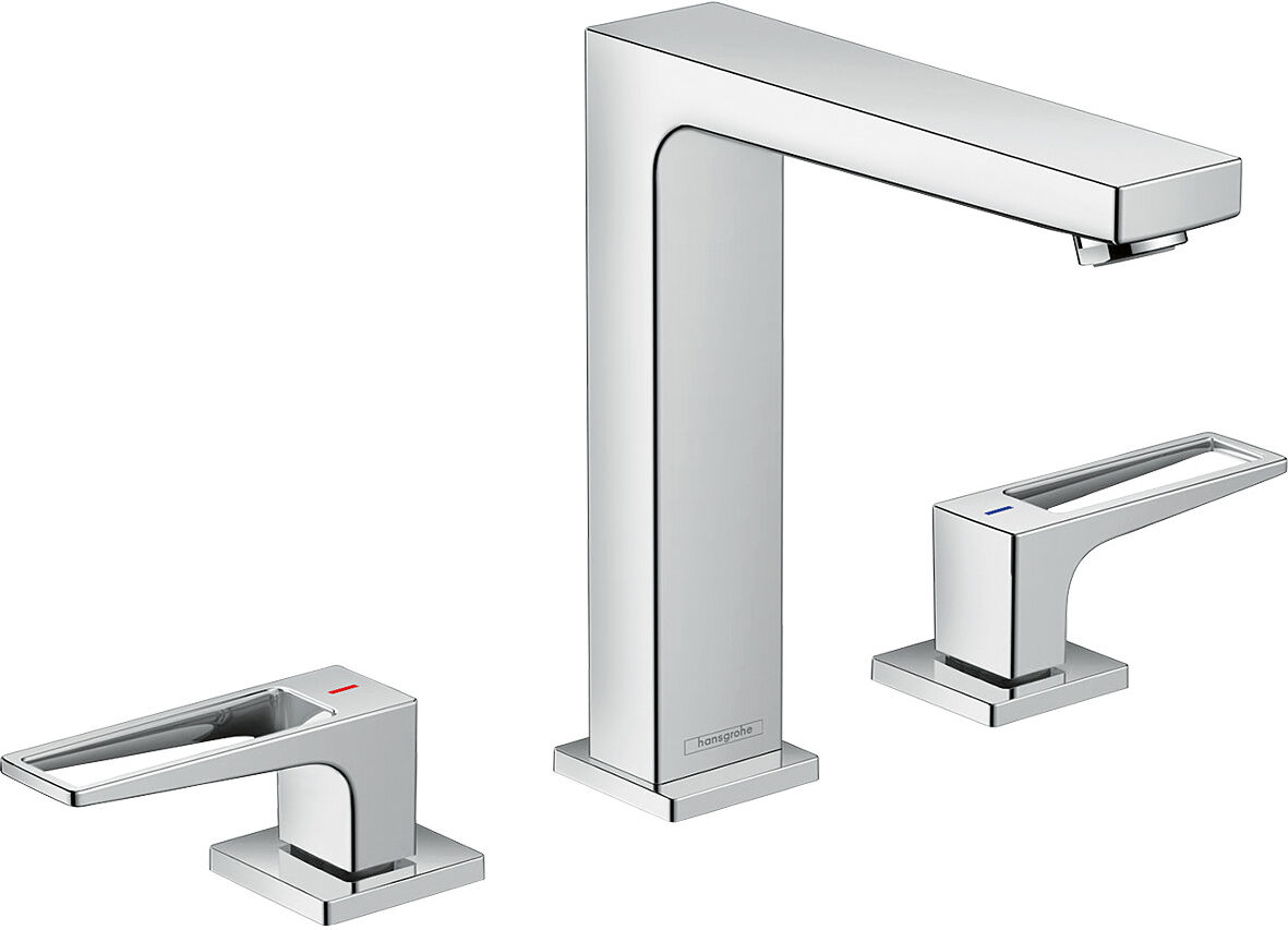 Metropol 160 mélangeur de lavabo 74515000 chrome, mélangeur de lavabo 3 trous hansgrohe poignée en Metropol