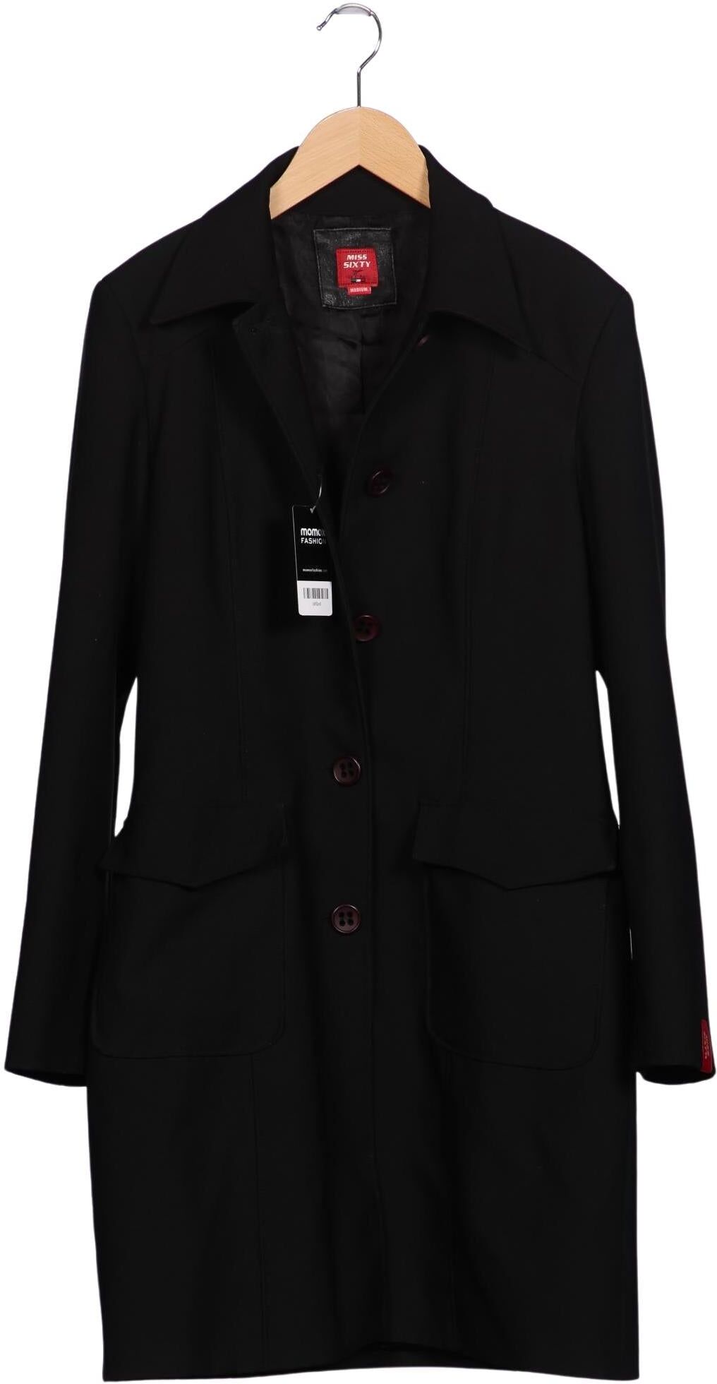 Miss Sixty Damen Mantel, Schwarz, Gr. M, kein / Etikett - Second Hand