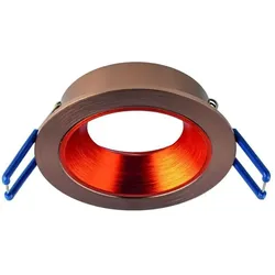 Rutec ALU14215 Einbauring MixMi, schwenkb.,ru, Aluminium rotbronze/zinnober