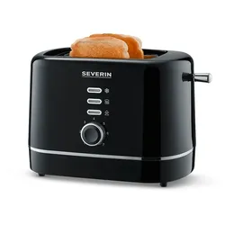 Severin AT 4321 Toaster 850 W schwarz