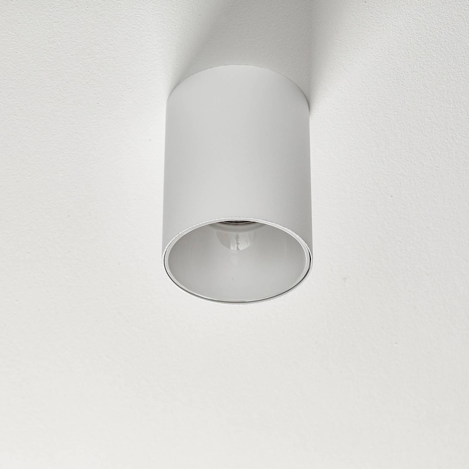 Kohdevalaisin kattoon Eye Tone Nowodvorski Lighting, himmennettävä, Valkoinen/opaali, Olohuone/ruokailutila, Metalli, Moderni