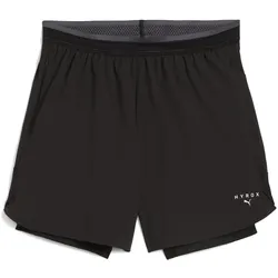 Puma, Herren, Sporthose, M x HYROX M 2in1 Training Short (XXL), Schwarz