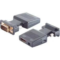 SHVP BS10-01005 - VGA Adapter, VGA Stecker auf HDMI Buchse