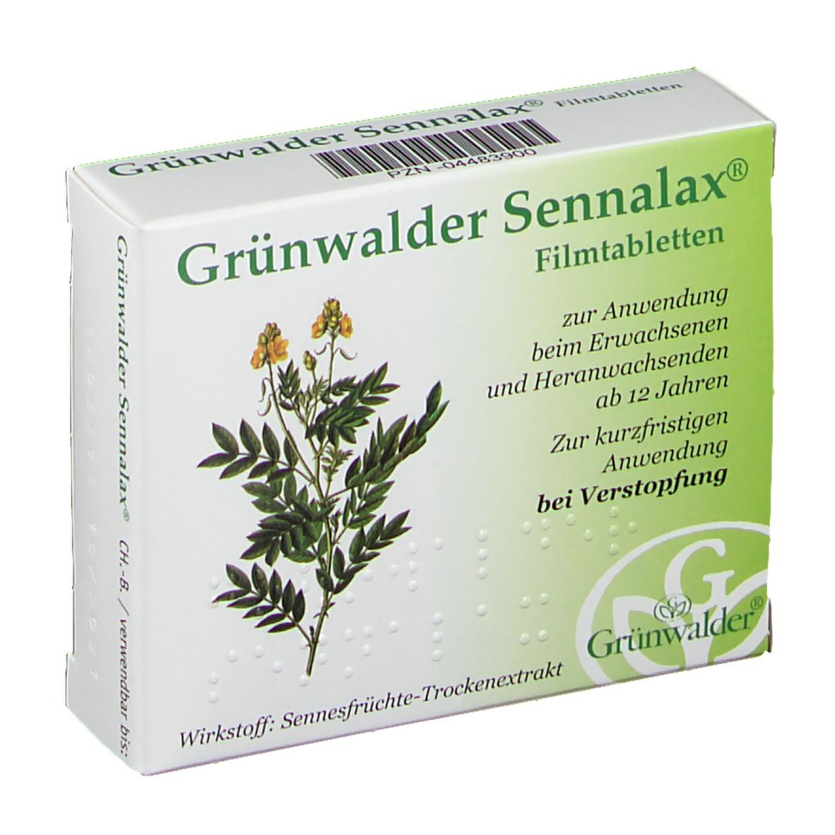 Grünwalder Sennalax Filmtabletten 30 St