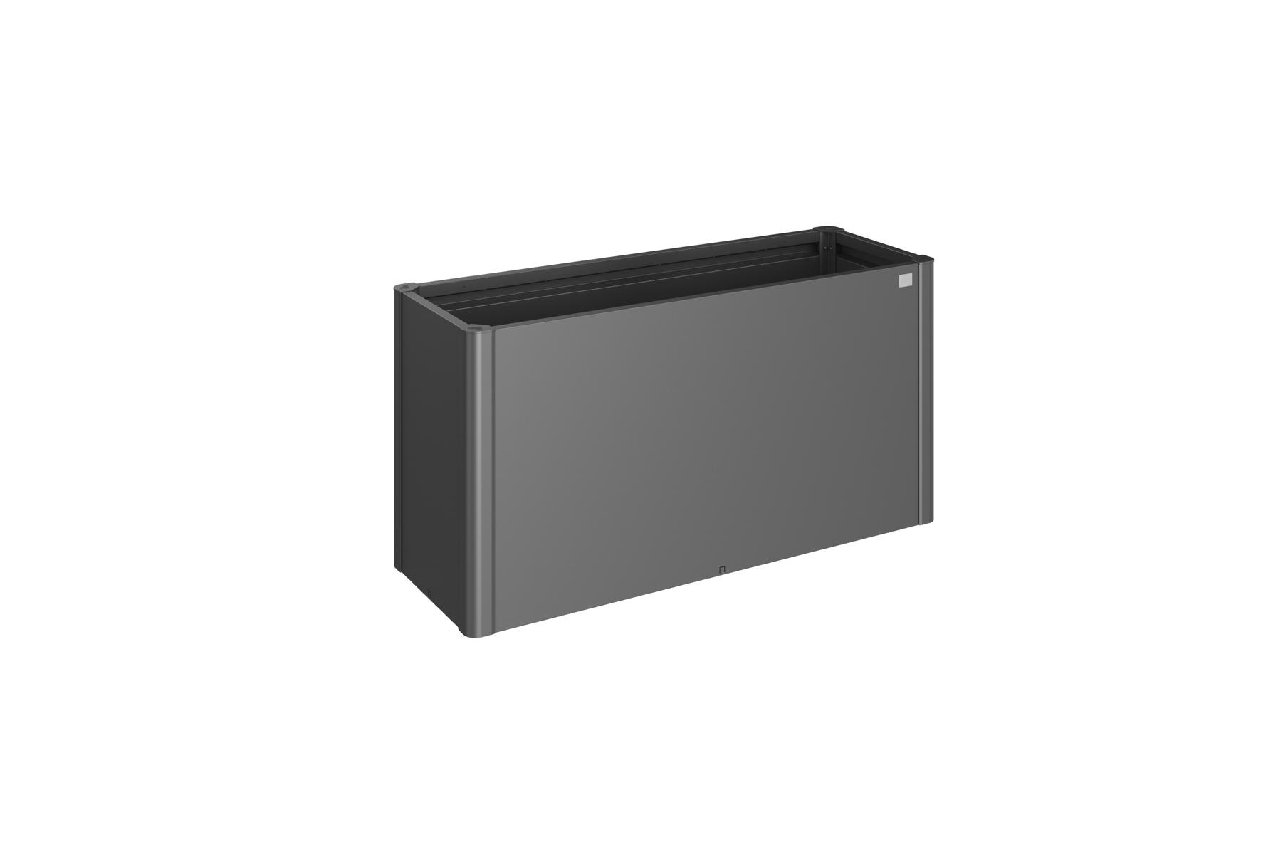 BIOHORTGARTE Pflanzbeet Belvedere MAXI Gr. 150 dunkelgrau-metallic 16925284