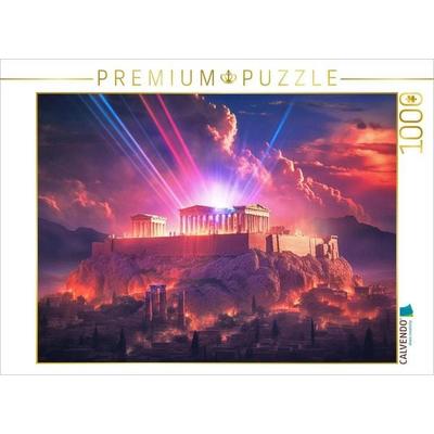 CALVENDO Puzzle Akropolis - Athen | 1000 Teile Lege-Größe 64x48cm Foto-Puzzle für glückliche Stunden