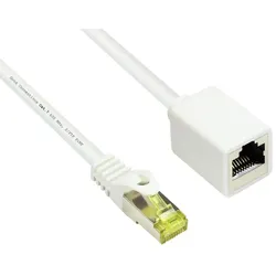 Alcasa 8070VR-010W Netzwerkkabel Weiß 1 m Cat7 S/FTP (S-STP)