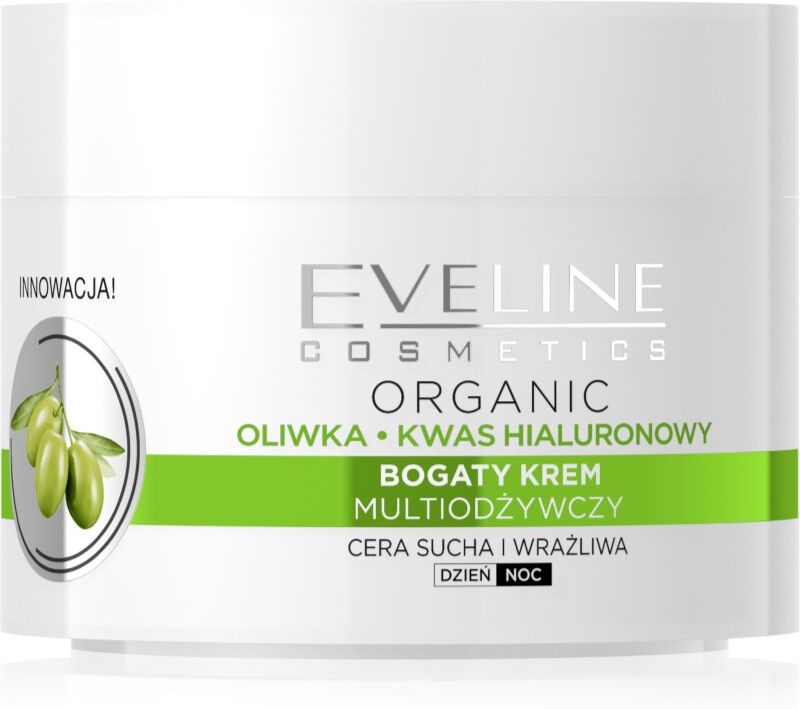 Eveline Cosmetics Green Olive anti-wrinkle day and night cream with olive extract 50 ml