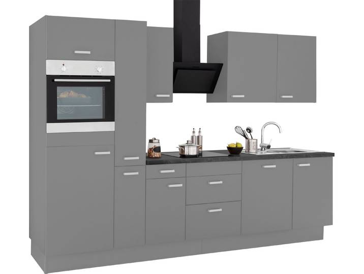 OPTIFIT Küchenzeile Parma, mit E-Geräten, Breite 300 cm