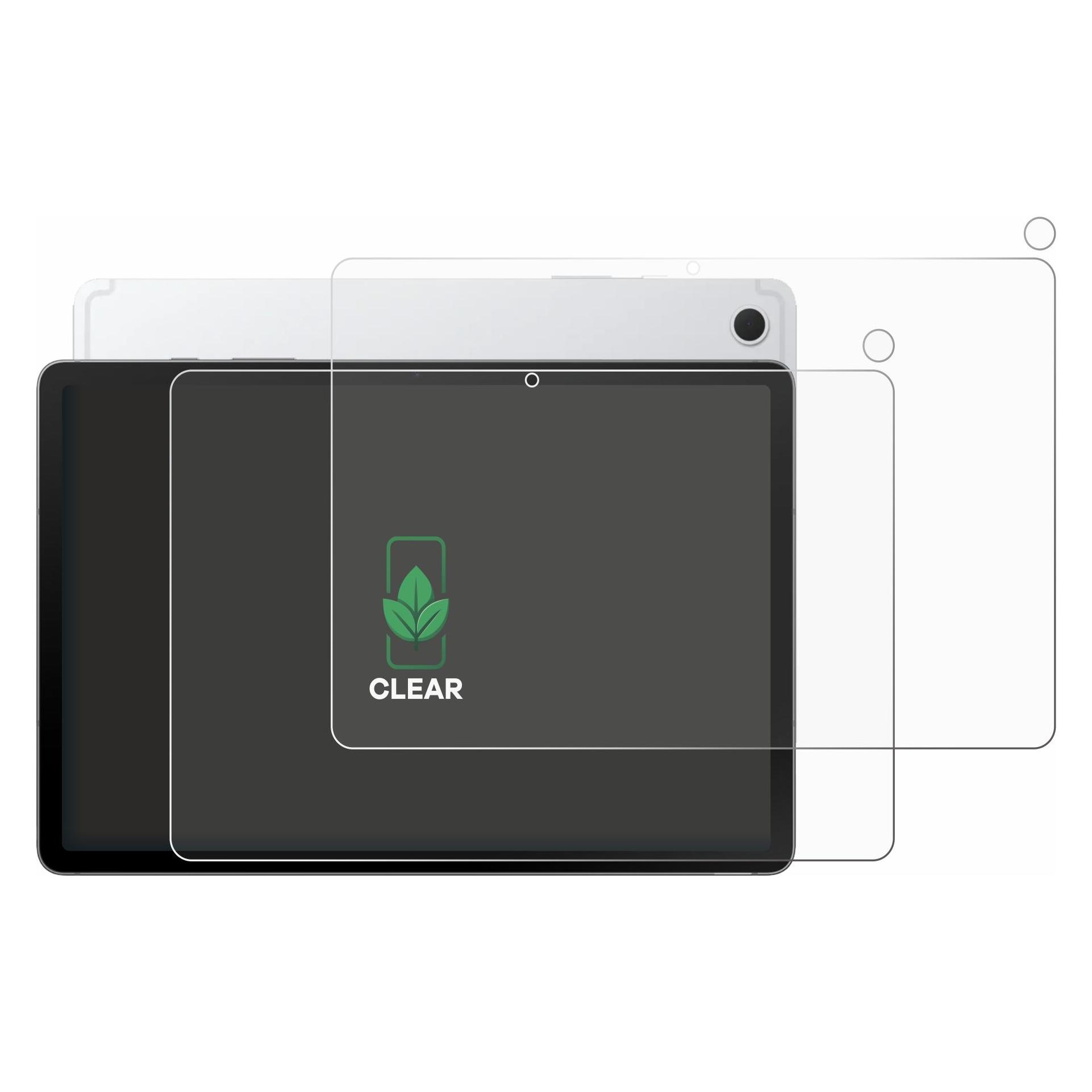 ScreenLeaf Schutzfolie für Samsung Galaxy Tab S10 Lite (Display+Kamera) Displayschutz Display Schutz Folie (2 Stk., Samsung Galaxy Tab S10 Lite) (6163458)