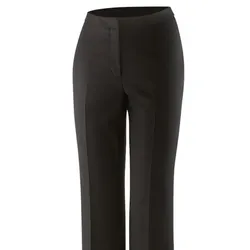Exner 800 - Damenhüfthose : schwarz (Business) 53% Polyester 43% Schurwolle 4% Elasthan 42