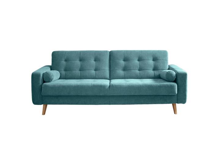 Mid.you Schlafsofa, Grün, Holz, 222x86x90 cm, Wohnzimmer, Sofas & Couches, Schlafsofas, Sonstige Schlafsofas