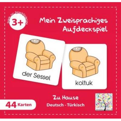 Mein Zweisprachiges Aufdeckspiel, Zu Hause, Türkisch (Kinderspiel)