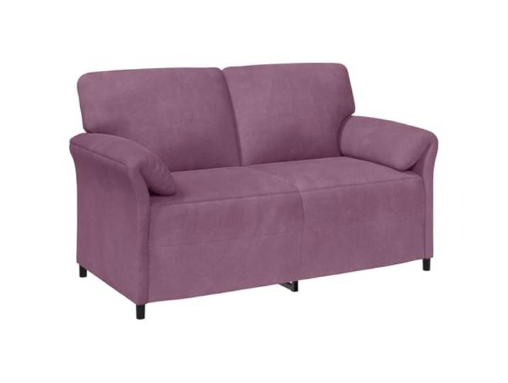 Makastle 2 Sitzer Sofa Couch Lila 158 x 83 x 95 cm Samt