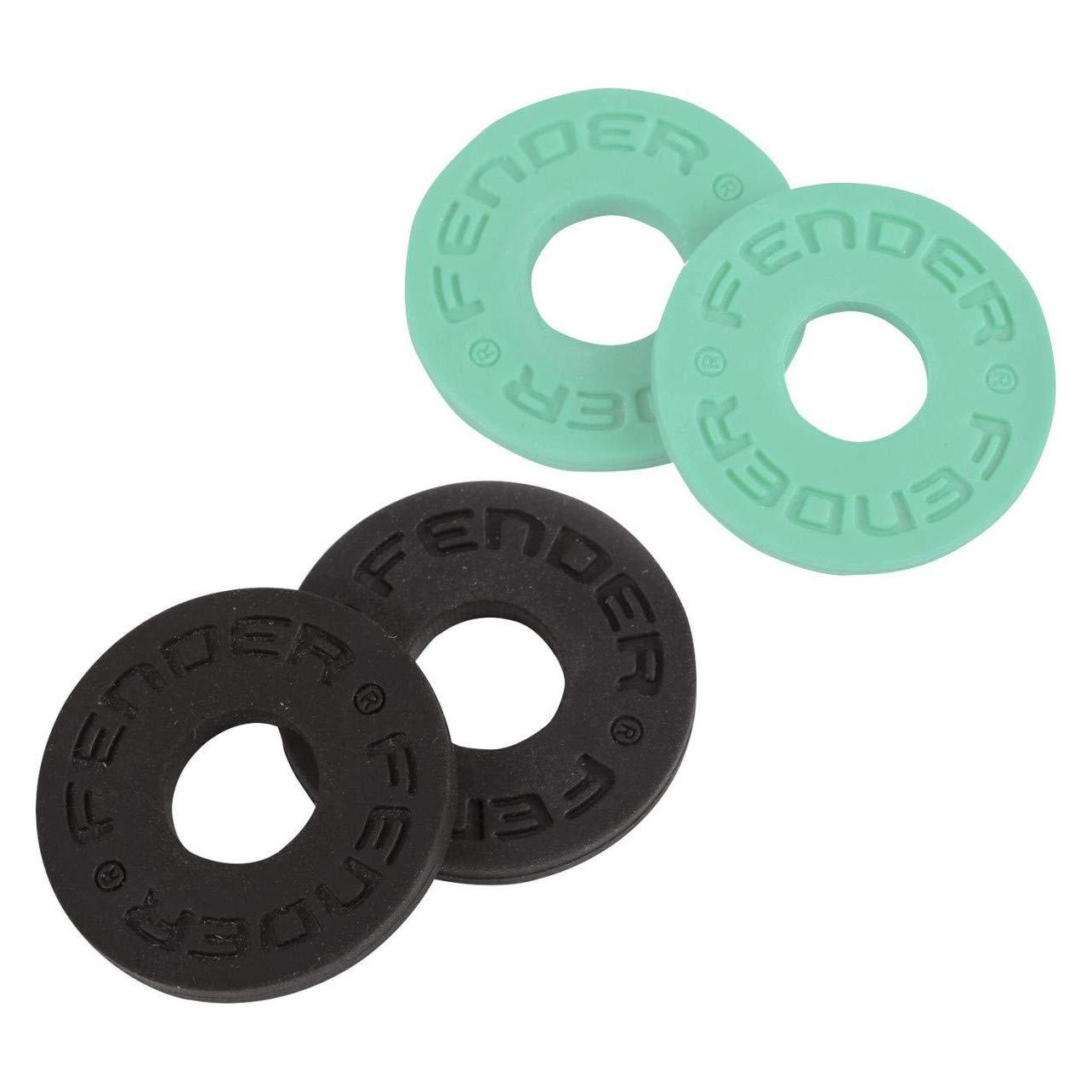 Fender Strap Blocks Pack 2xbk 2xseafoam (46535711)