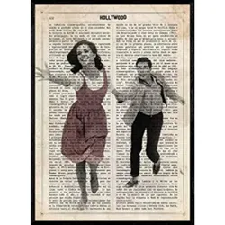 POSTER West Side Story. A4 Rahmenlos