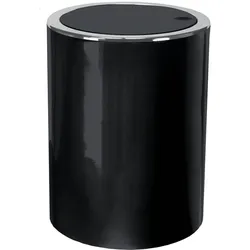 Kleine Wolke Kosmetikeimer Clap, Schwarz 5 Liter