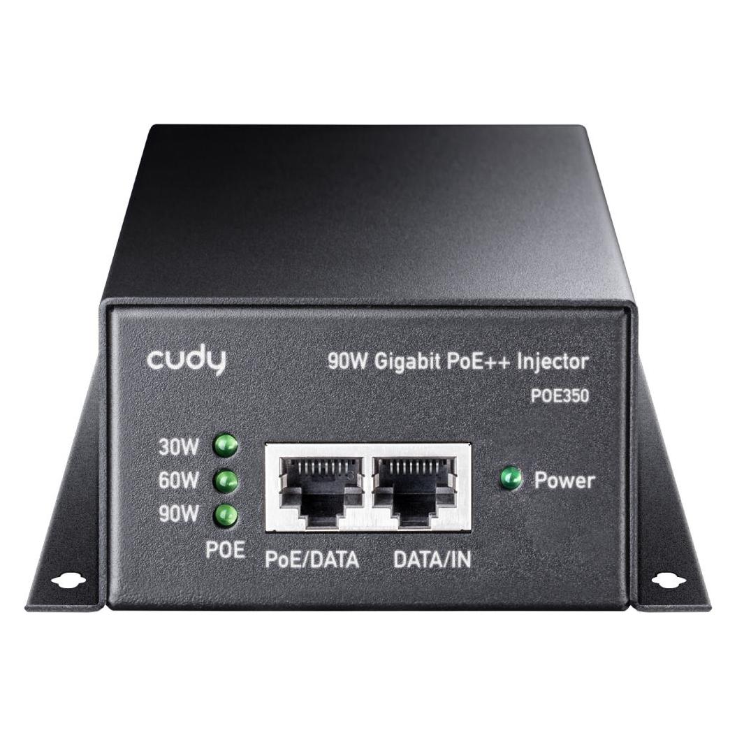Cudy POE350 PoE-Adapter Gigabit Ethernet 52 V (802.3at (PoE+), 802.3bt (PoE++), 90 W) (POE350)