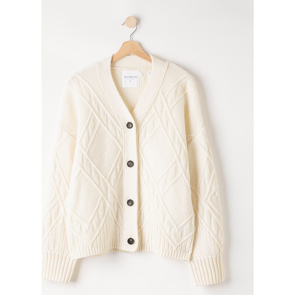 Holebrook Nadira Cardigan off white (101) L A62423-101-L