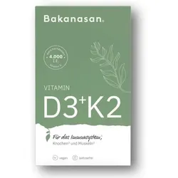 BAKANASAN Vitamin D3 + K2 Kapseln (60St)