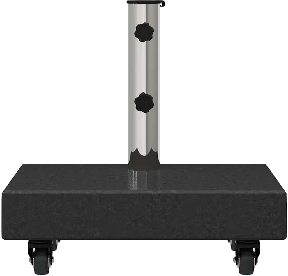 Latitude Run Granite Umbrella Base Black 450mm H X 45cm W X 25cm D