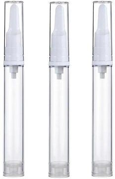Uplifted Finds Travel Vacuum Pump Bottle For Foundation And Cosmetics 15 Ml 3 Pcs Set a