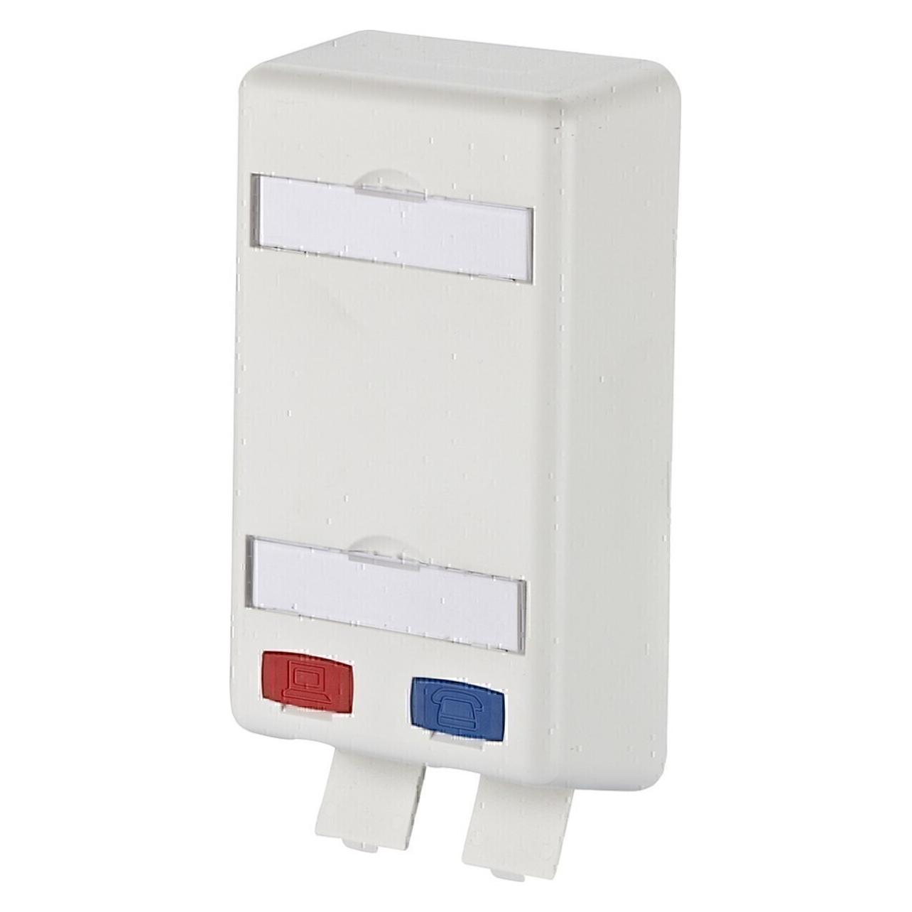 Metz Connect E-DAT modul 8/8(8) APF - Installationskasten Netzwerkoberfläche (1309150102-E)