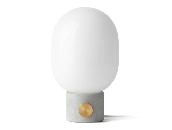 Audo Copenhagen JWDA Tischleuchte Beton-Messing, Small