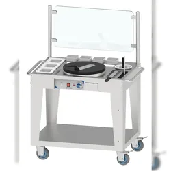 Mobiler Stand-Crepe-Maker CSAC Casselin
