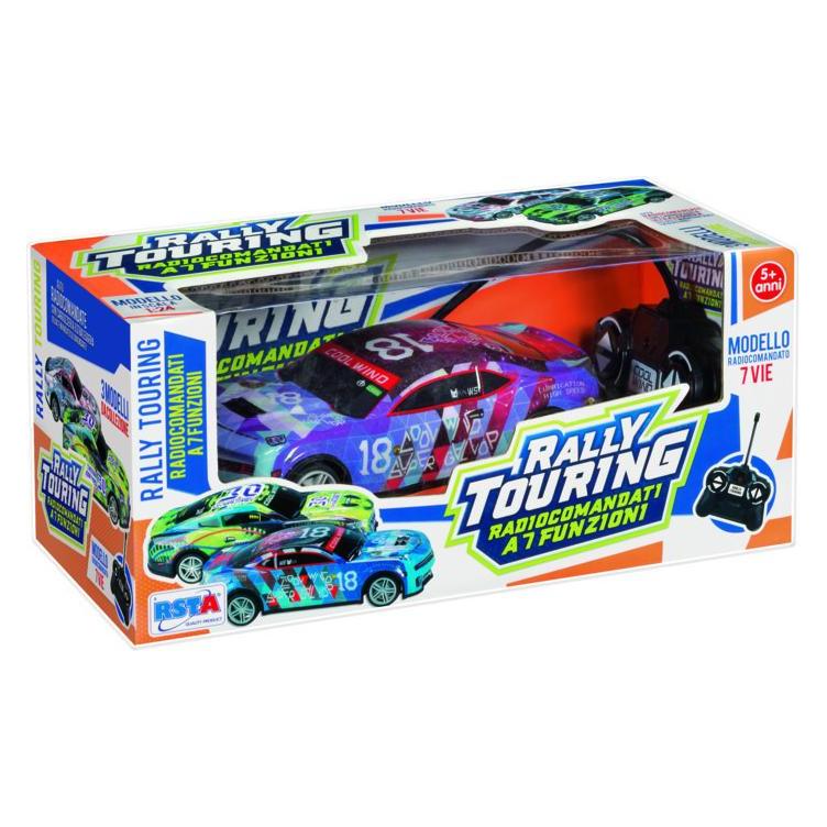 Rs Toys Auto Radiocomandate Rally 3ass Scala 1/24 (46036295)