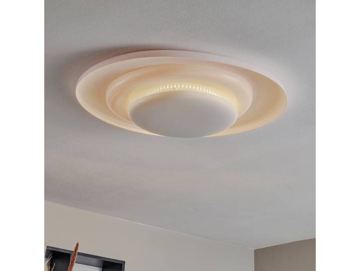 Plafonnier LED Bahia à intensité variable, 76 cm - Foscarini - Salon / séjour - Design - Plastique - Rond