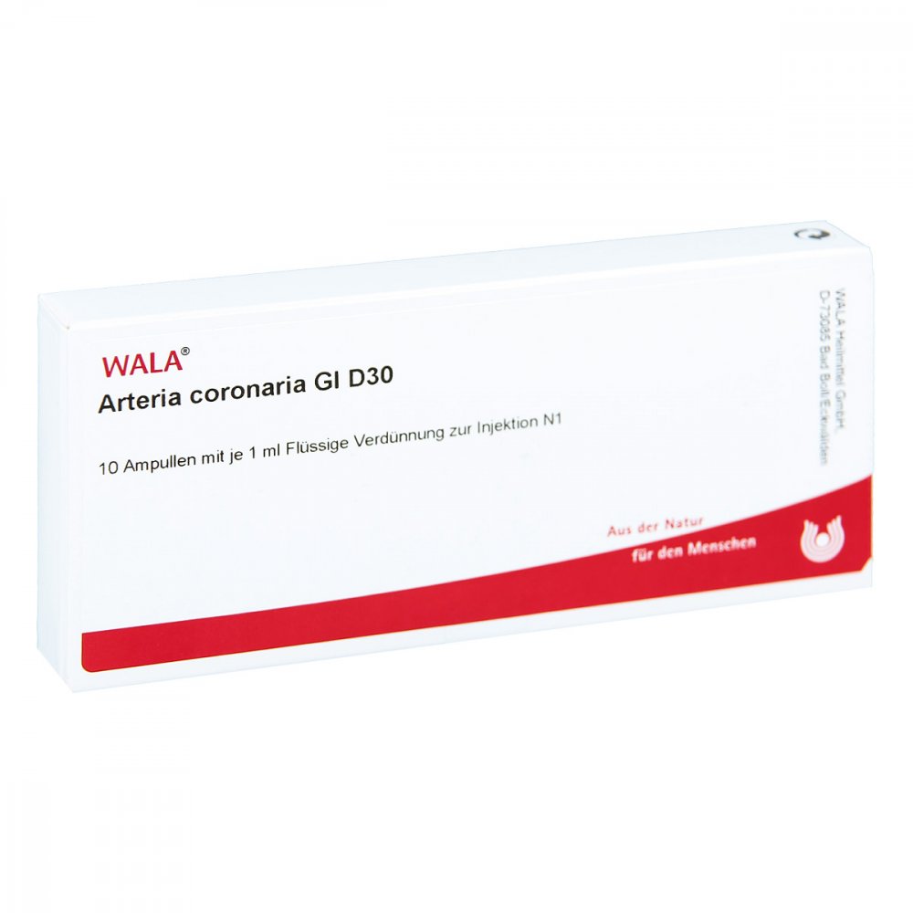 WALA Heilmittel GmbH Arteria Coronaria Gl D30 Ampullen 03359339