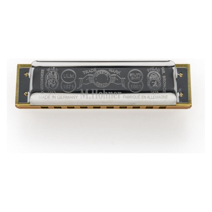 Hohner Diatonische Harmonika Marine Band 1896, B-Dur (Mundharmonika, Diatonisch) (M1896116P)