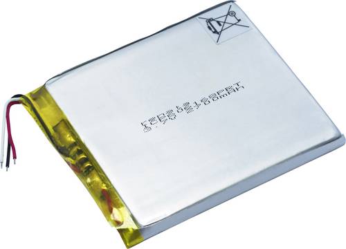 Renata ICP606168PRT Spezial-Akku Prismatisch Kabel LiPo 3.7V 2800 mAh 1St.