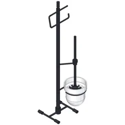 Giese WC-Ständer schwarz matt, 15730-14 15730-14